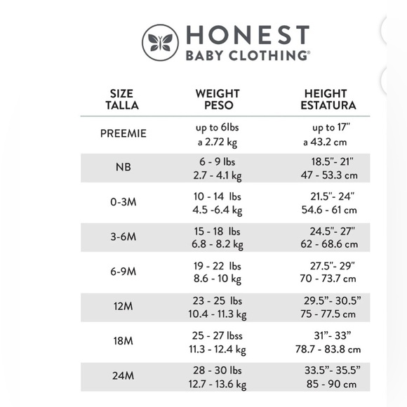 COPY - Honest Baby Clothing Baby Boy or Girl Gender Neutral Organic Cotton Shor… - Picture 4 of 10